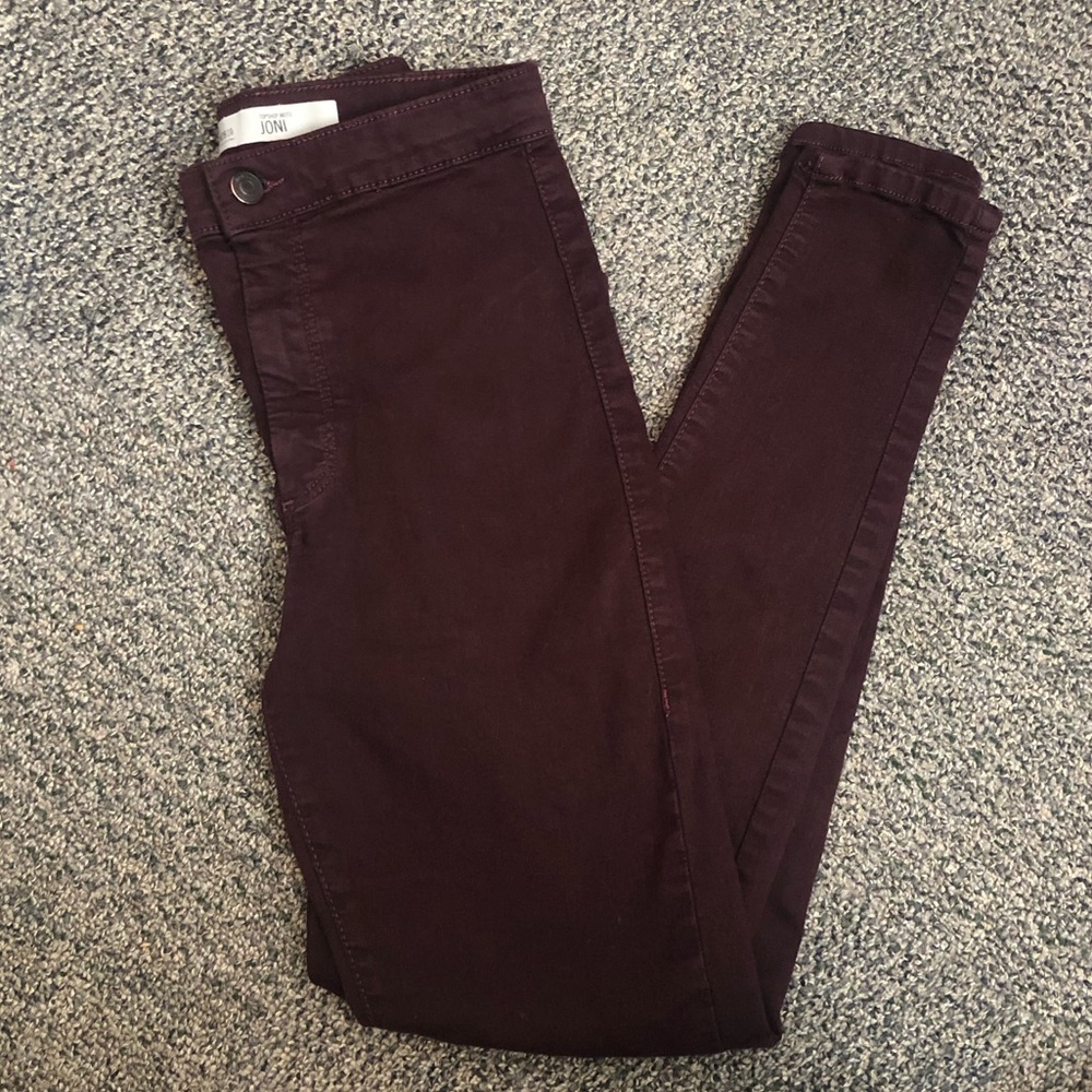 Topshop Moto JONI Purple Jeans